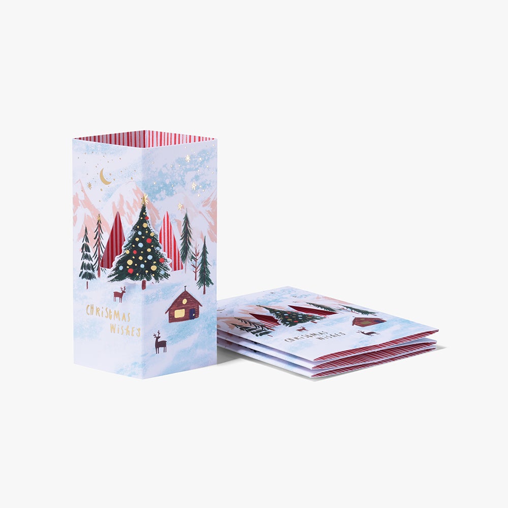 Julekort New Scandi Box 12pk