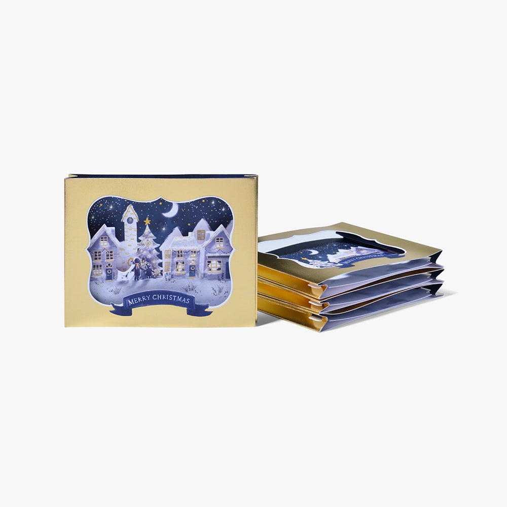Julekort Theatre Pop Up Box 12pk