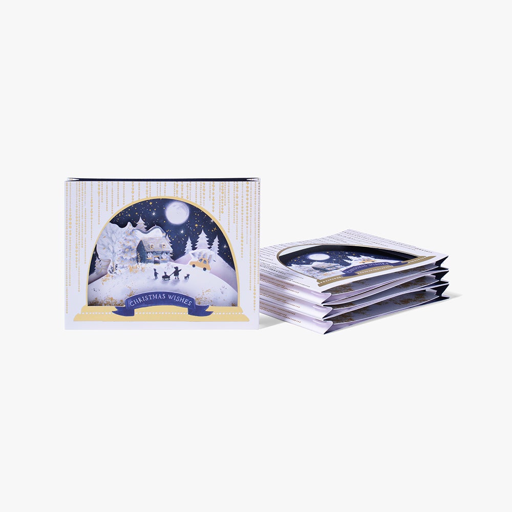 Julekort Theatre Pop Up Box 12pk