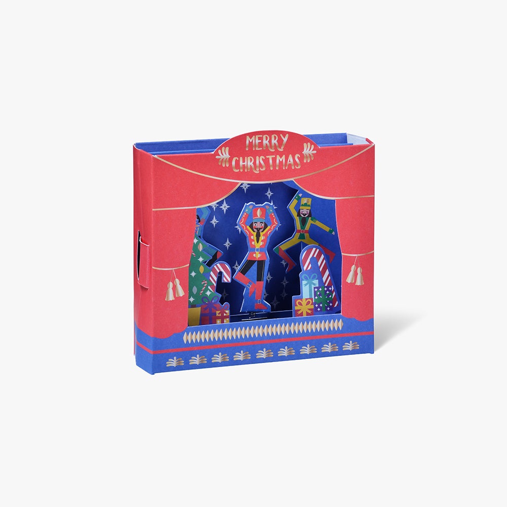 Julekort Dancing Nutcracker Theatre