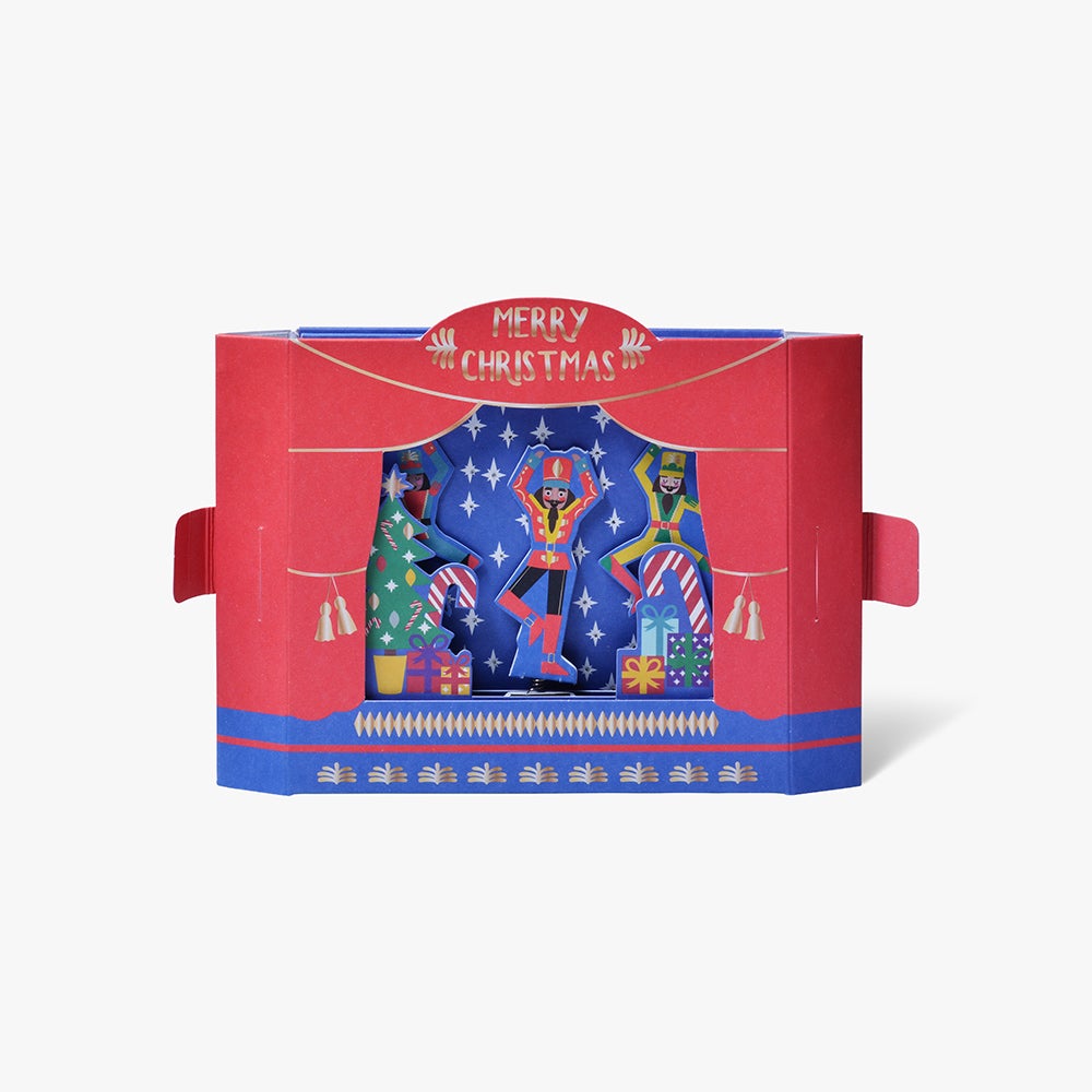 Julekort Dancing Nutcracker Theatre