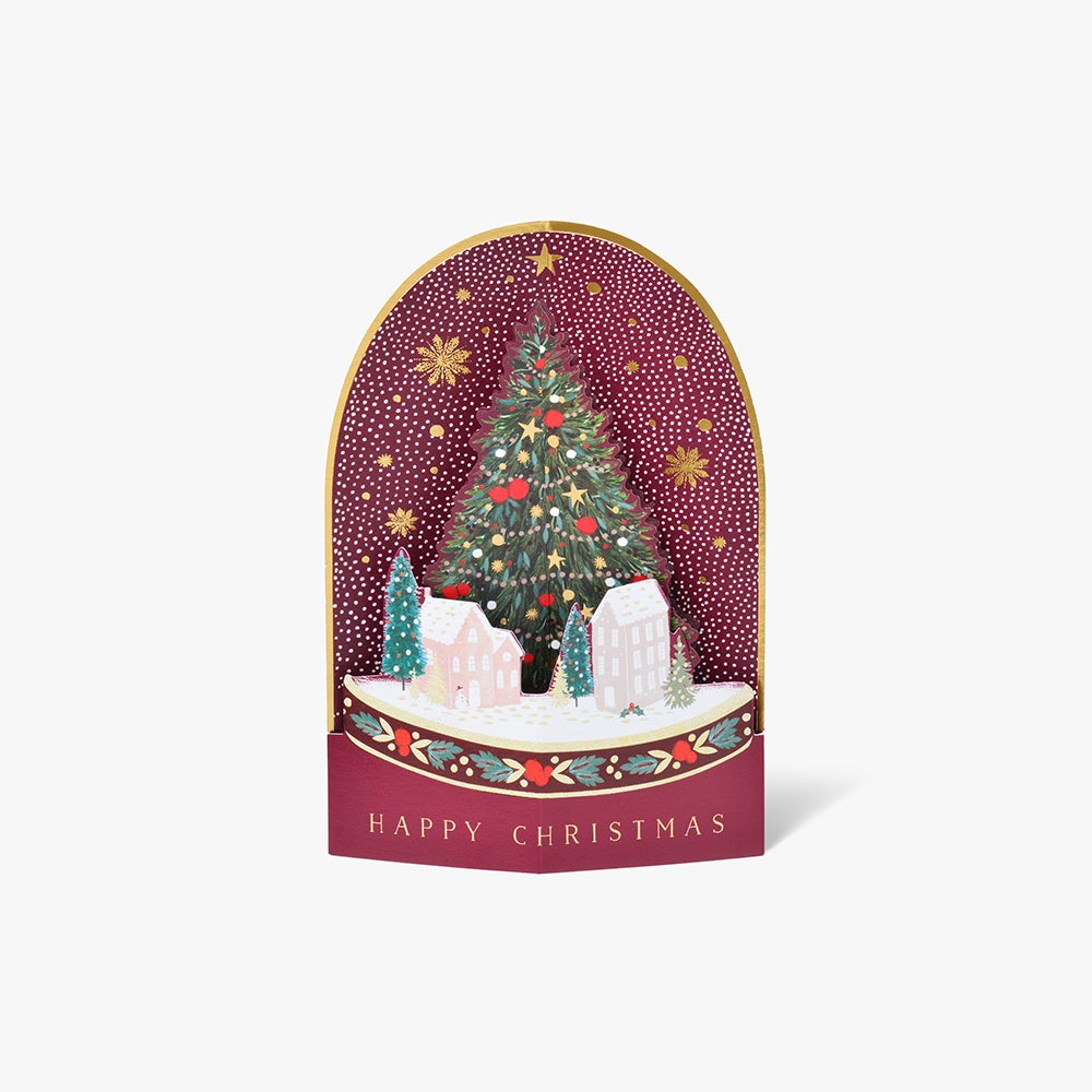Julekort Pop Up Tree