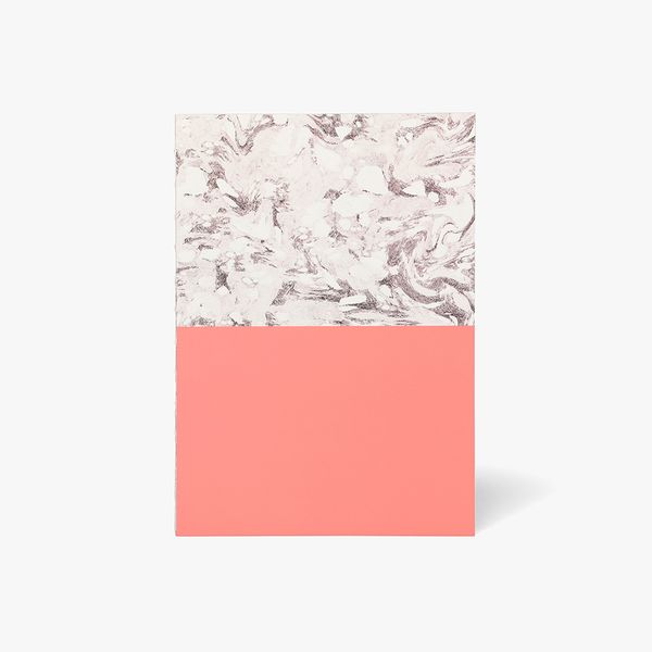 Notatbok A5 Ex Sp Block Marble Pink Nb