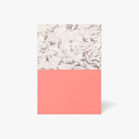 Notatbok A5 Ex Sp Block Marble Pink Nb
