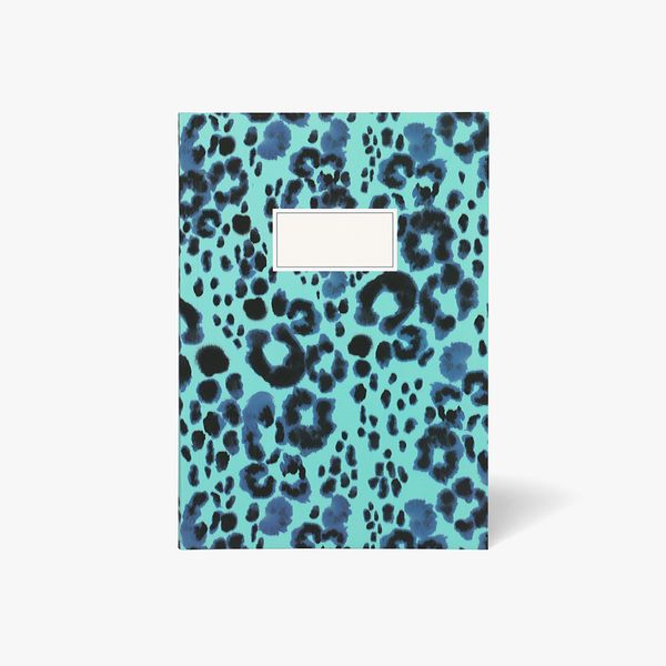 Notatbok Navy Leopard Magazine