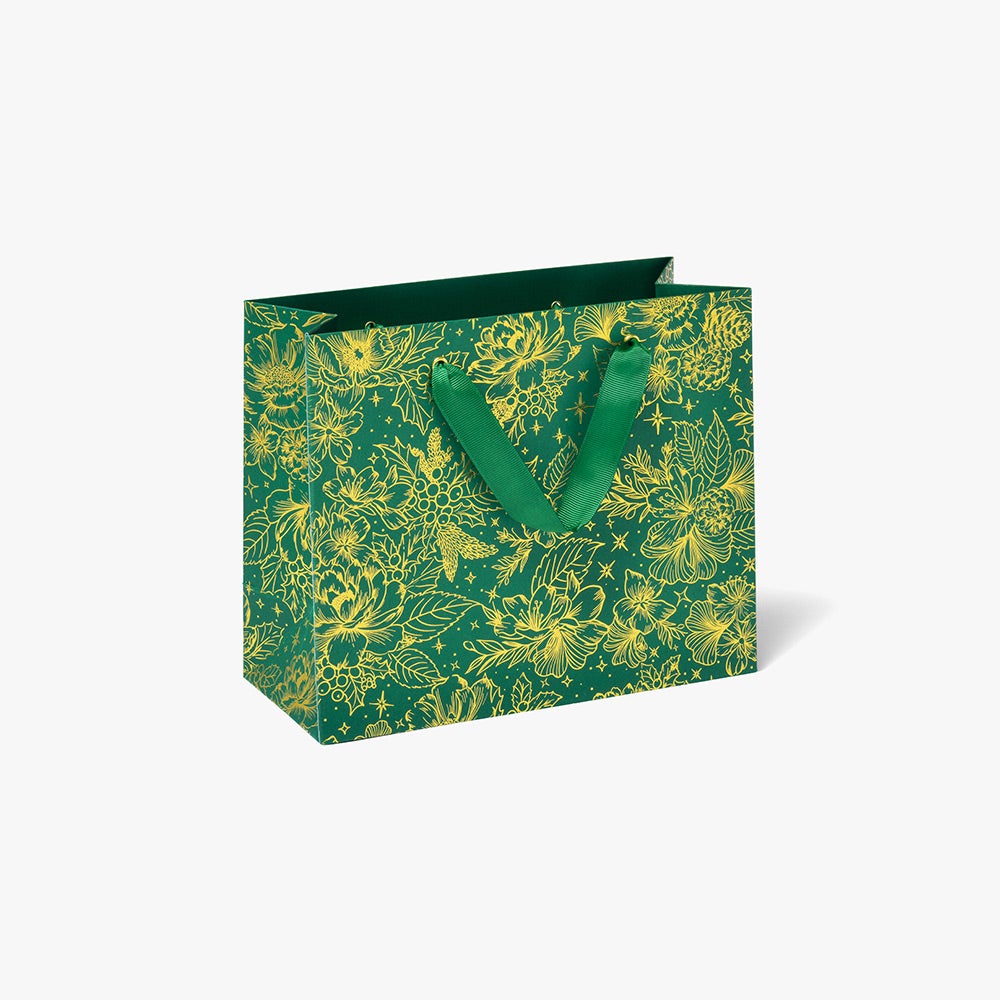 Gavepose Green Festive Floral M