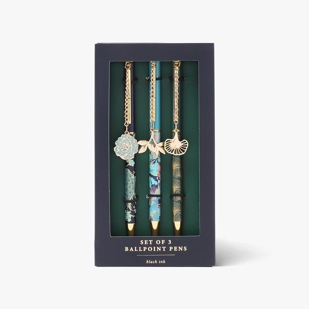 Pennesett Midnight Flora 3 Twist Charm