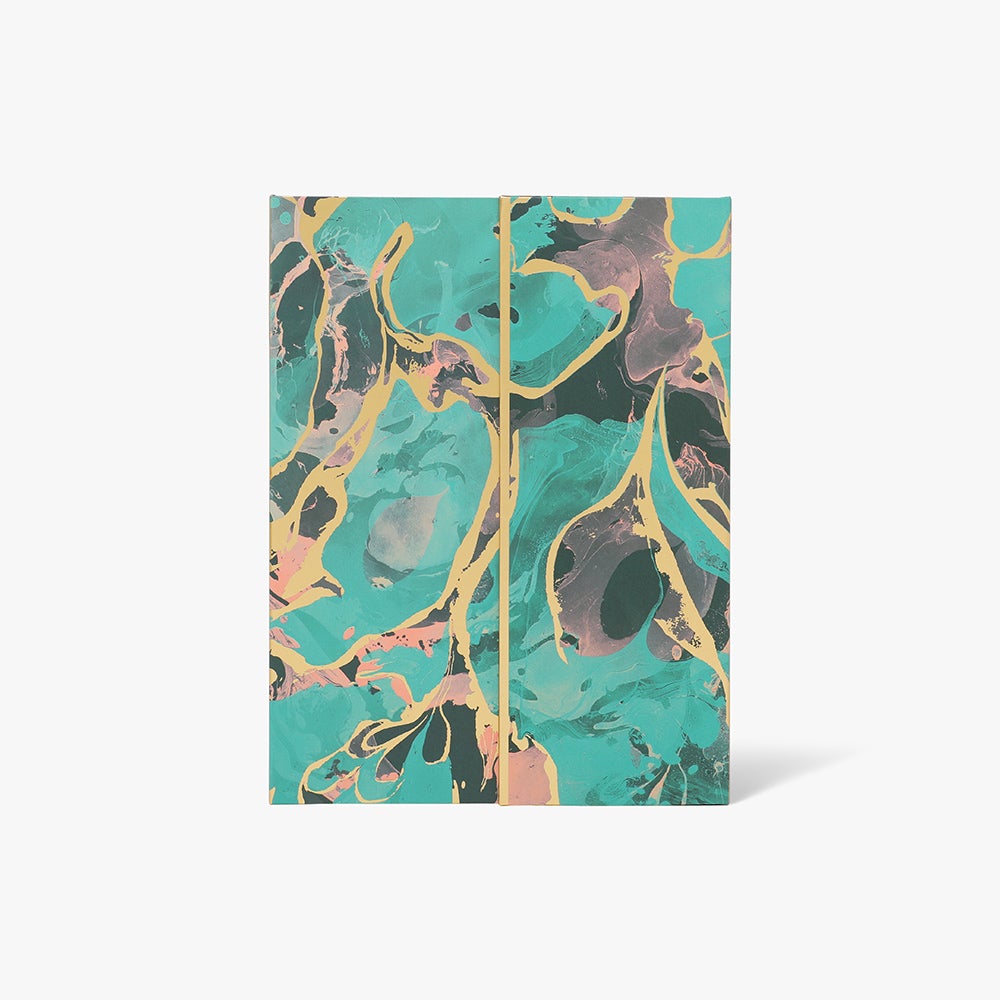 Listebok Midnight Flora A5 Multi