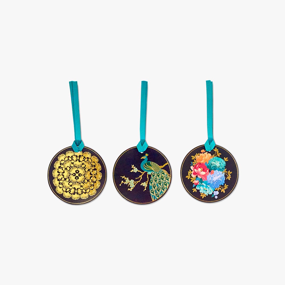 Gavemerkelapper Midnight Flora 3pk