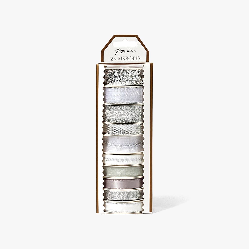 Gavebånd Silver pk10
