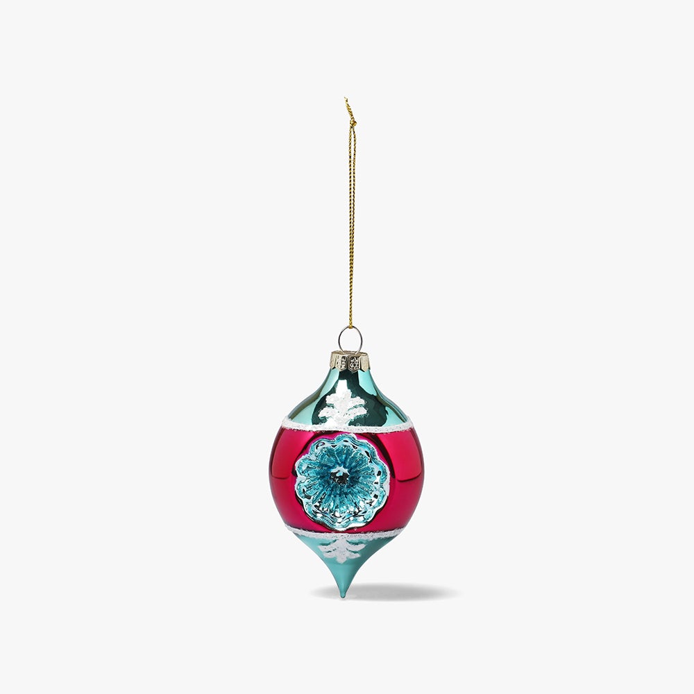 Julekuler Retro i glass 3pk