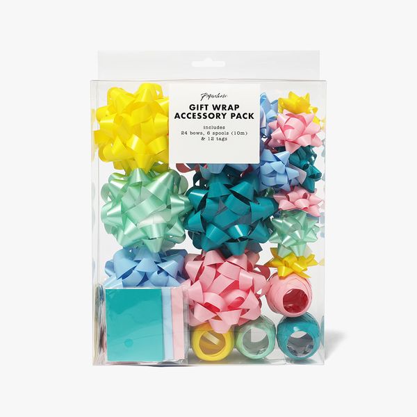Gavebånd og rosetter Pastel 42pk