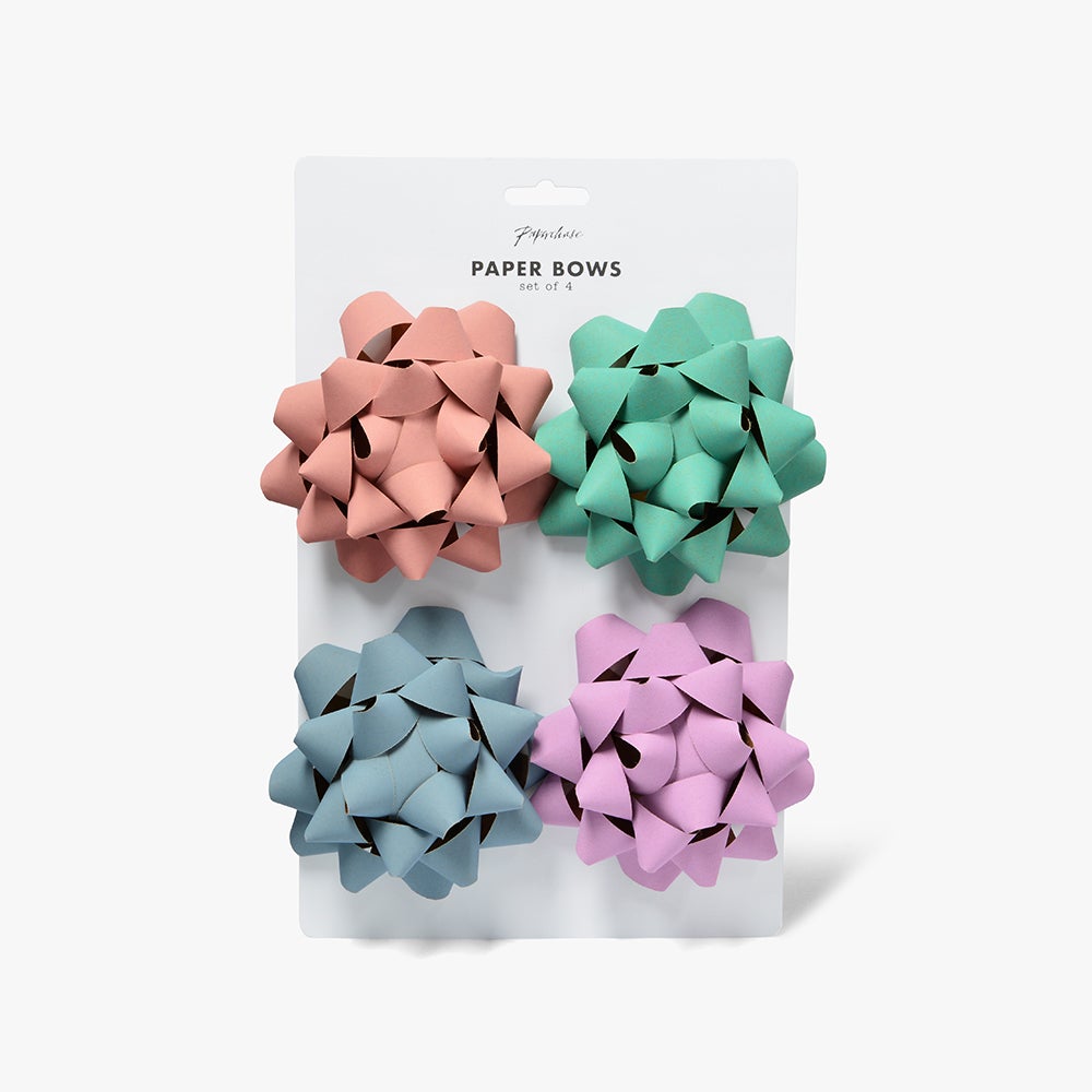 Rosett Kraftpapir Pastel 4pk