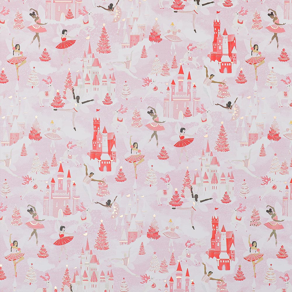 Gavepapir 5m Sugar Plum Fairy