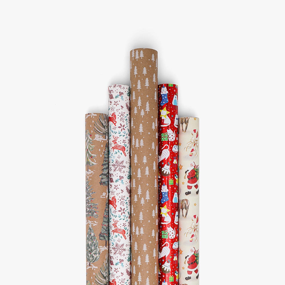 Gavepapir Traditional 5pk