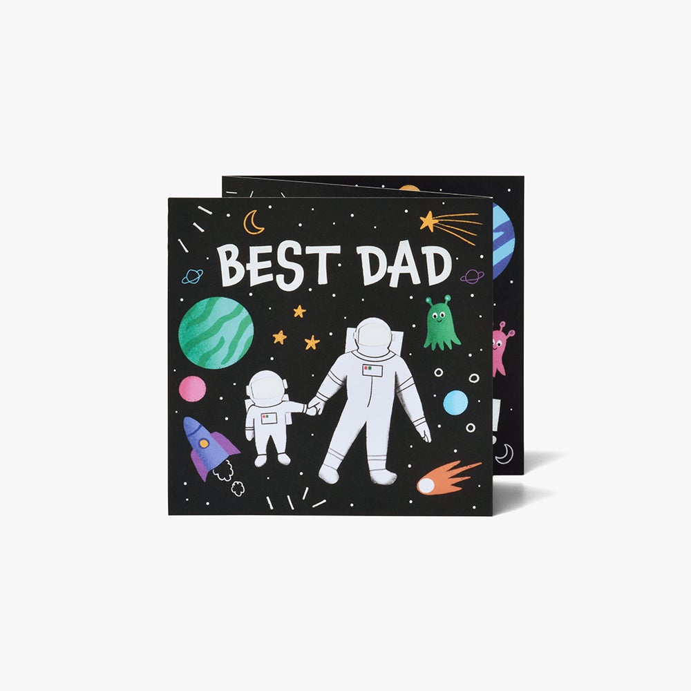 Kort Best Dad in the Universe