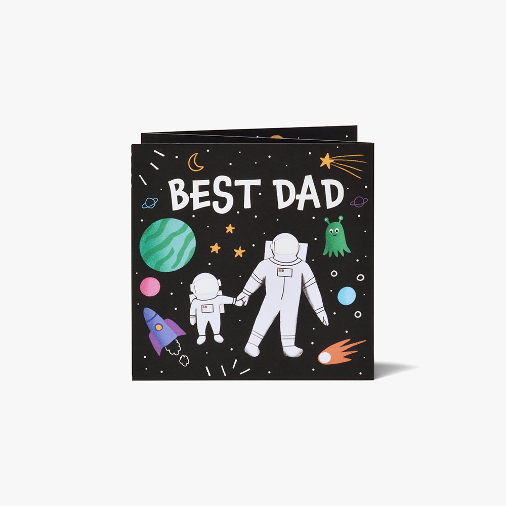 Kort Best Dad in the Universe