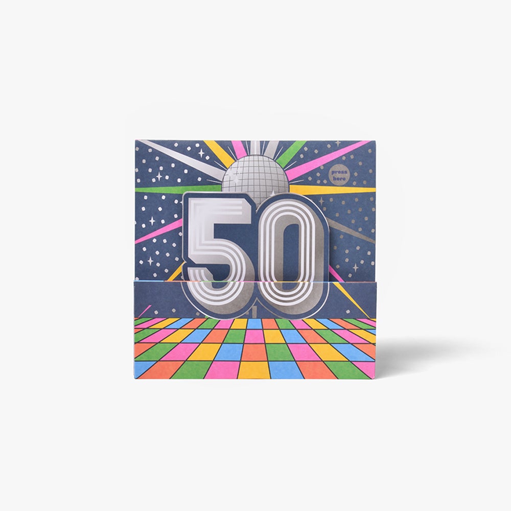Lydkort 50th Disco Fever
