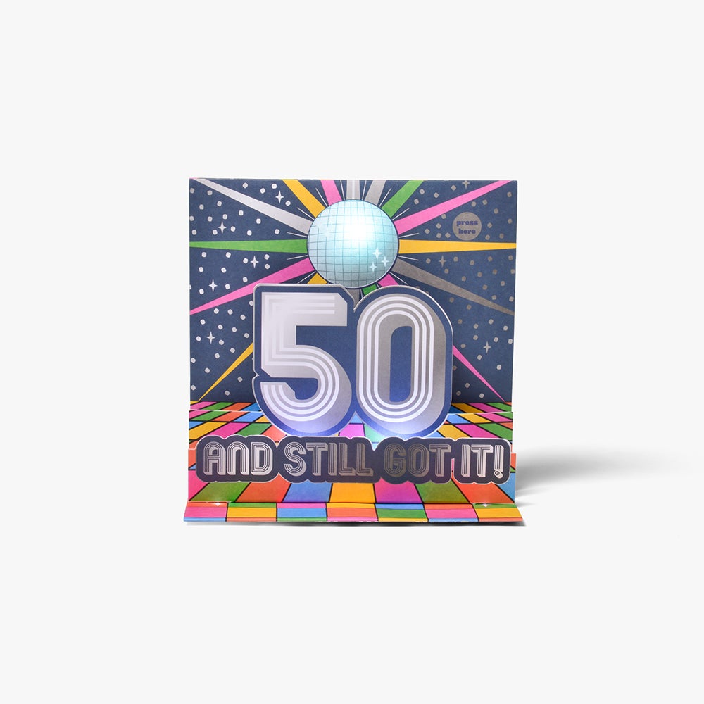 Lydkort 50th Disco Fever