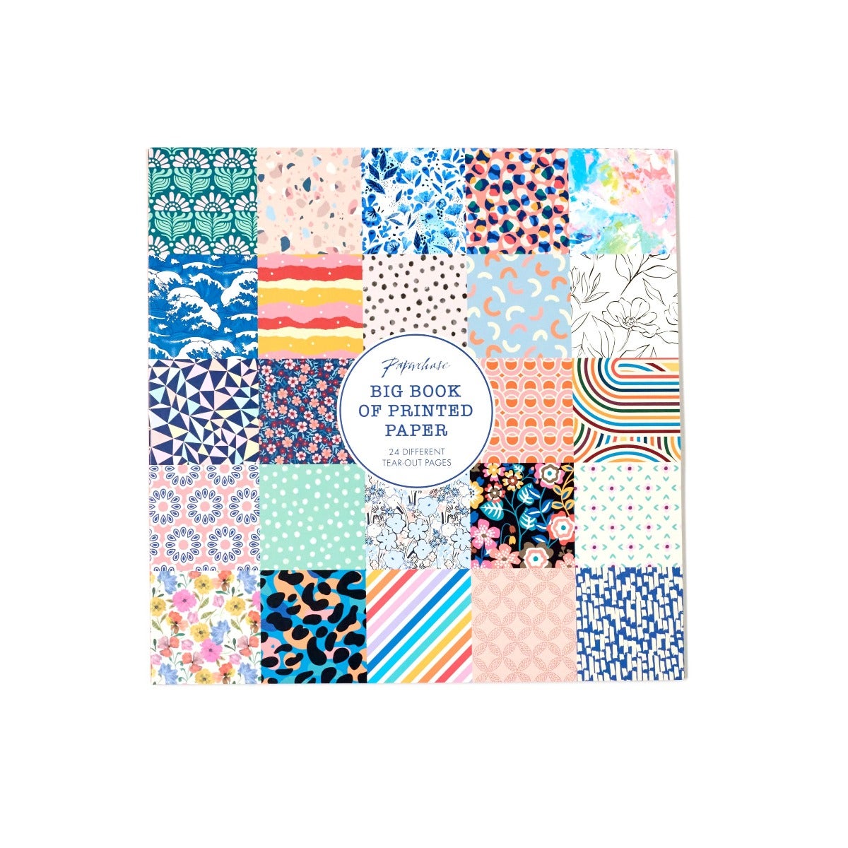 Gavepapir Printed Paper Book 24pk