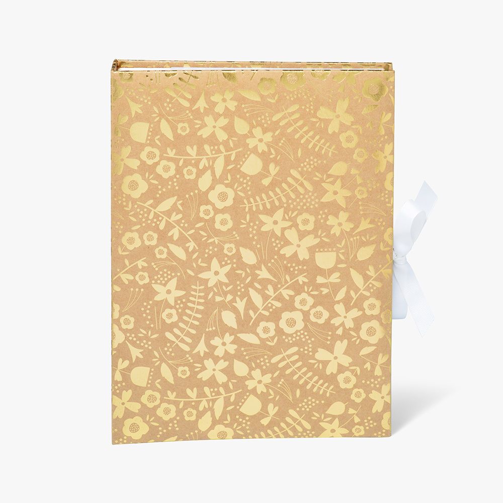 Album Kraft Gold Floral L