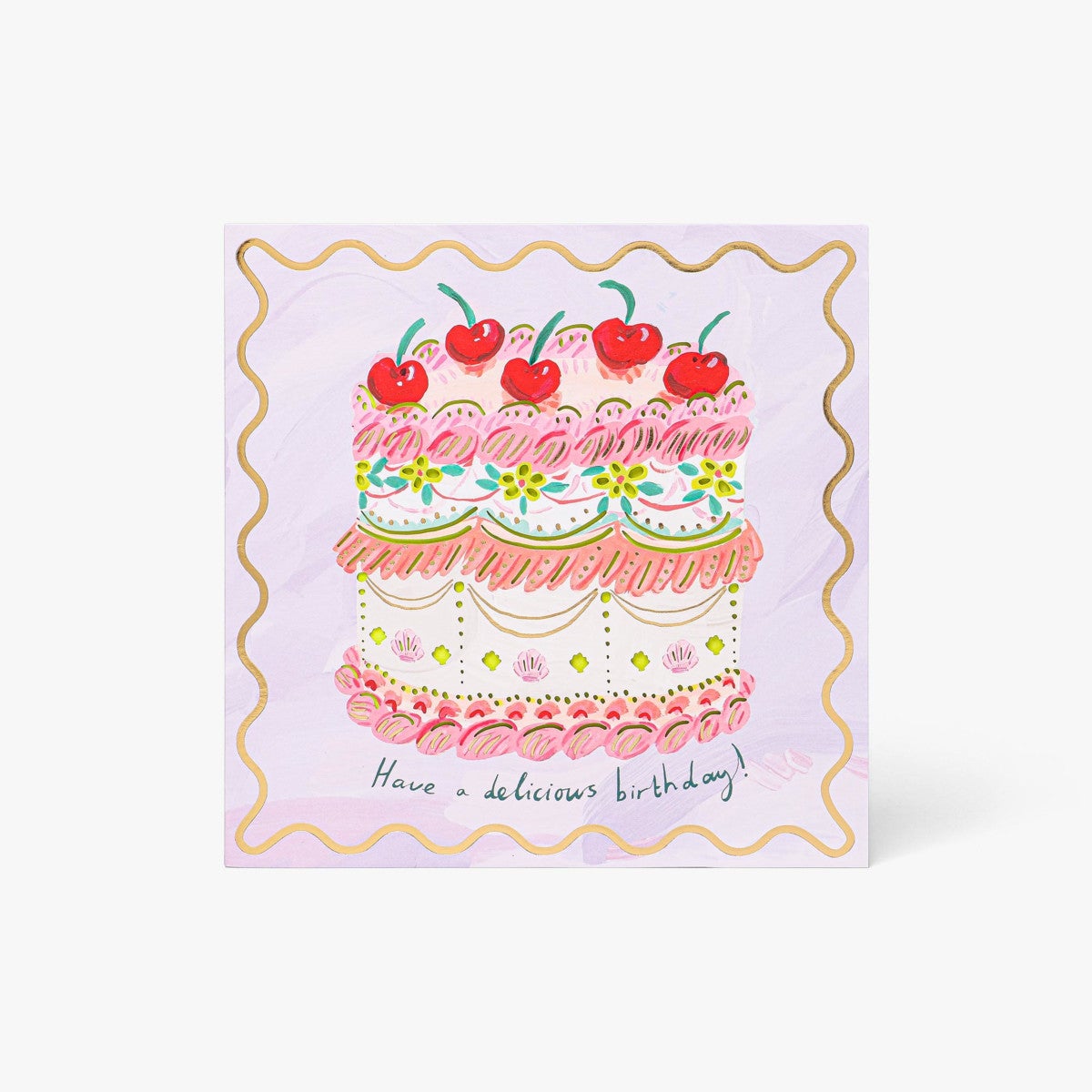 Kort Lasercut Cake