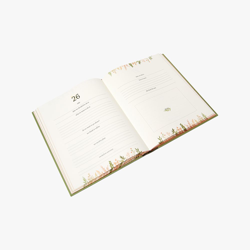 Bucket List Wedding Journal