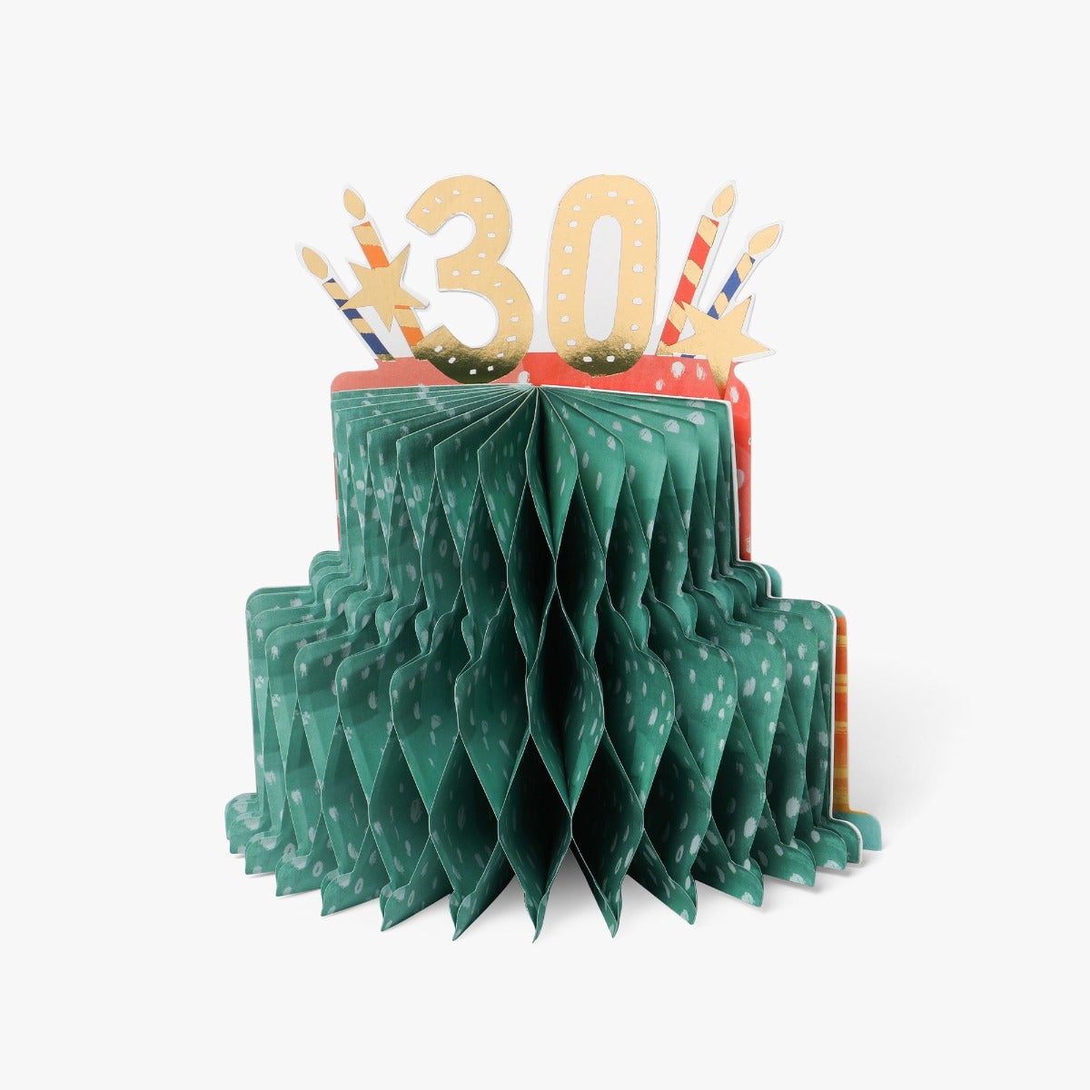 Kort Pop Up 30th Cake
