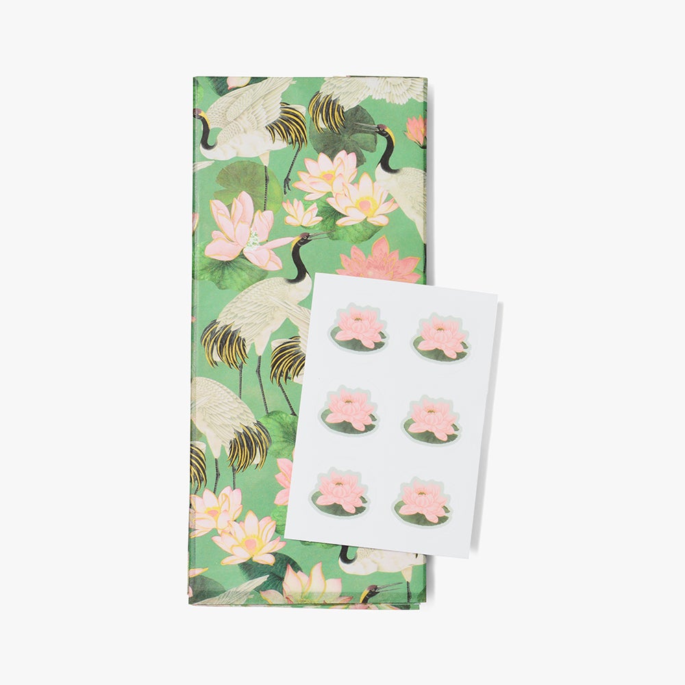 Silkepapir Eden 3pk M Stickers