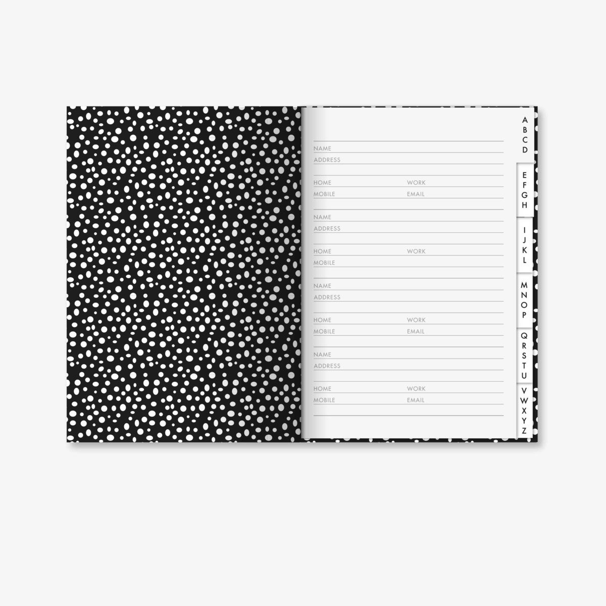 A6 Dalm Spot Address Book