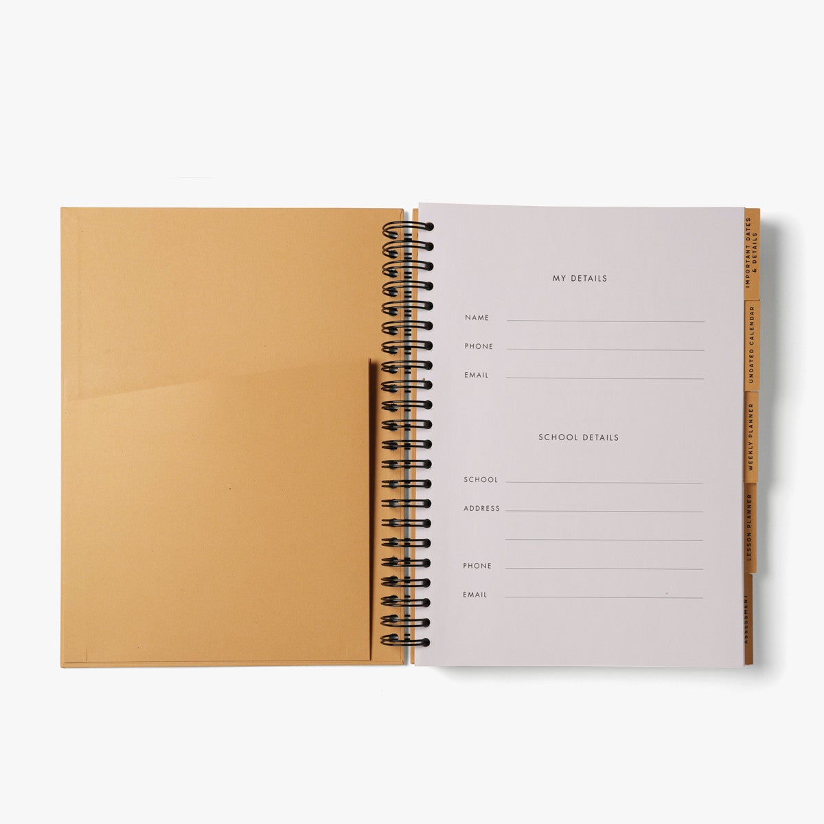 Teacher Planner Kraft Wiro