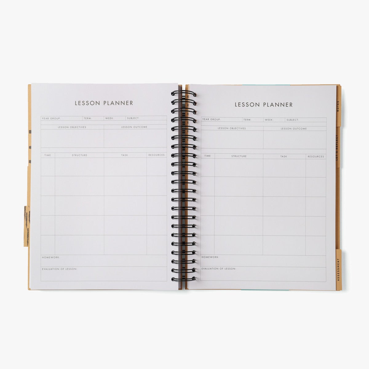 Teacher Planner Kraft Wiro