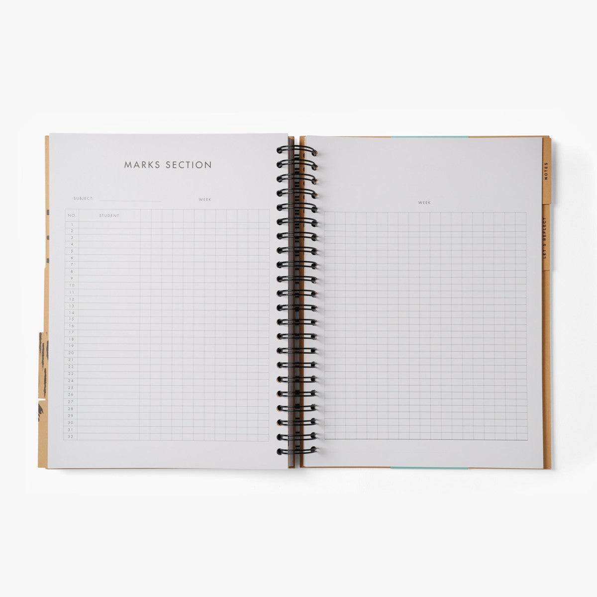Teacher Planner Kraft Wiro