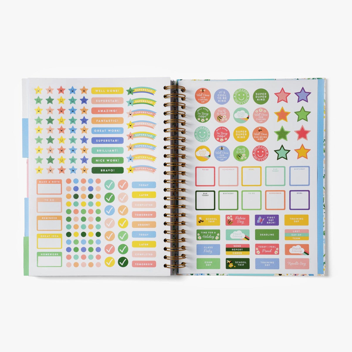 Teacher Planner A4 Floral Wiro