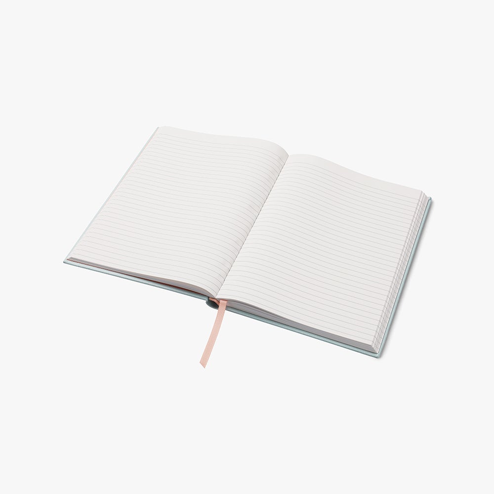Notatbok Stone Linen A5 Mint