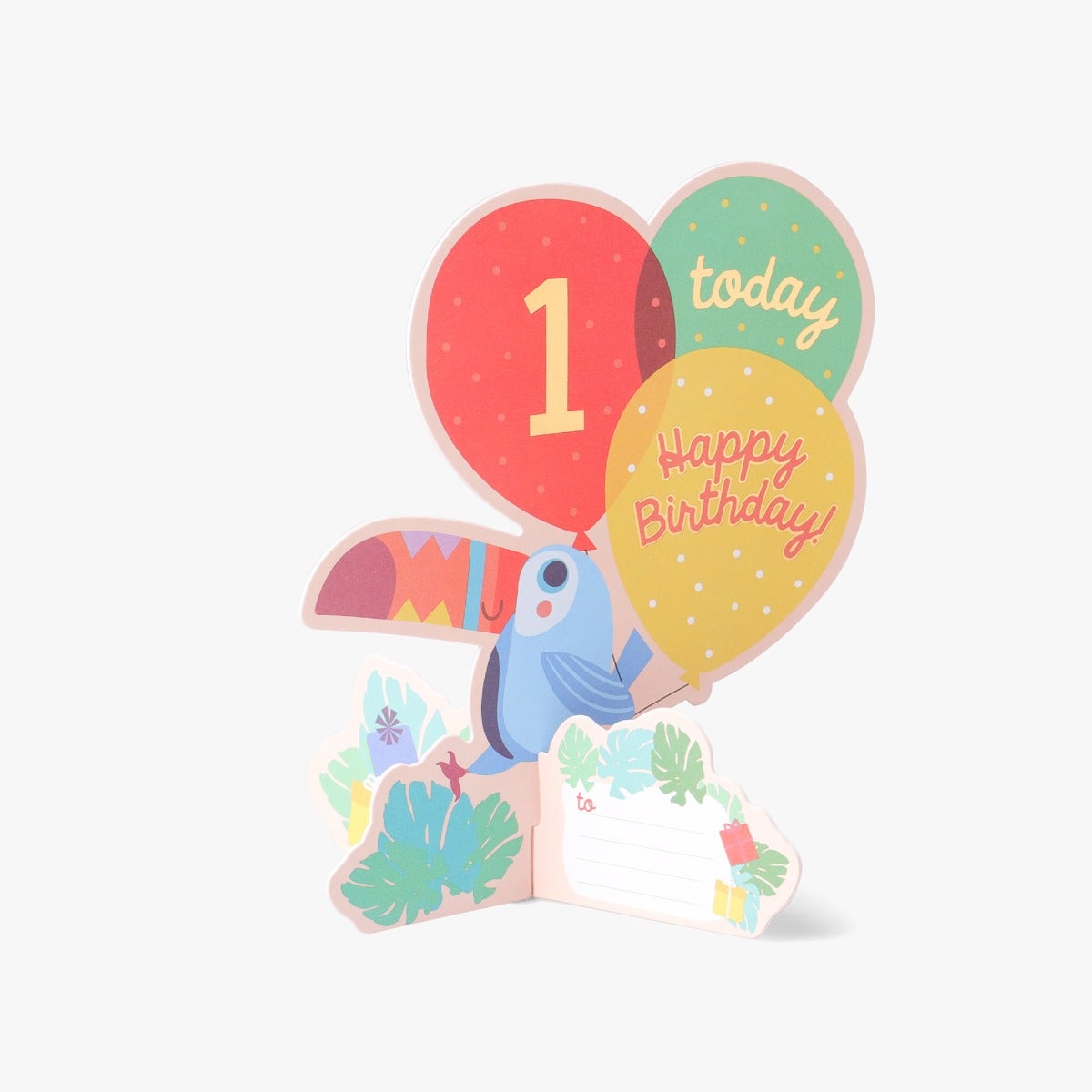 Kort Toucan Stand Up 1 År