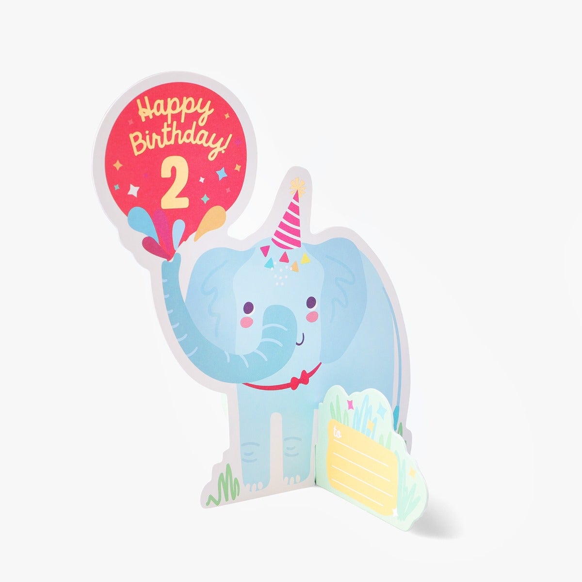 Kort Elephant Stand Up 2 År