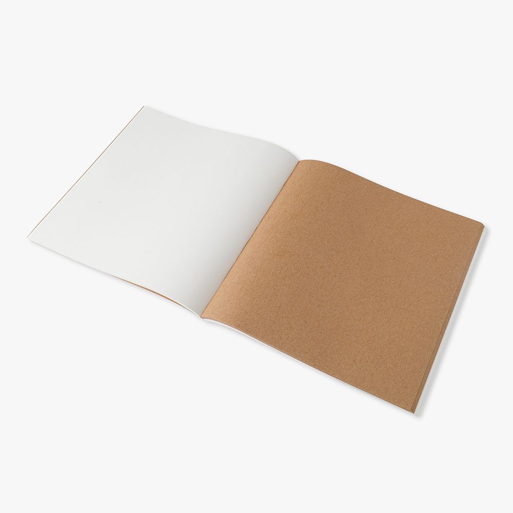 Notatbok Square Kraft Cream