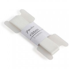 Silkebånd Satin Hank 000 Offwhite