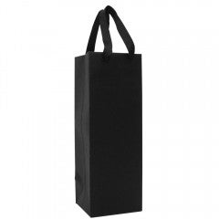 Flaskepose Black Kraft