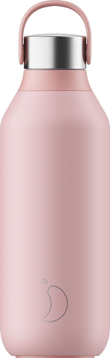 Bilde av Drikkeflaske Chilly`s 500ml Blush Pink
