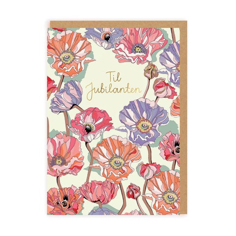 Kort Cath Kidston Jubilanten Poppy