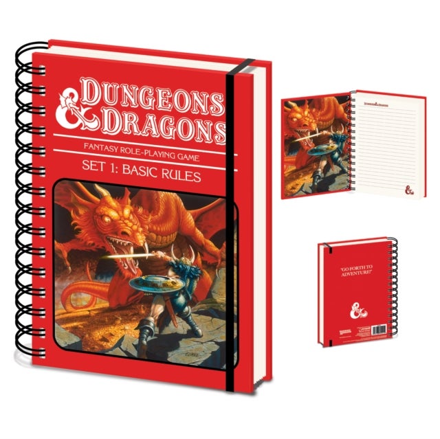 Dungeons & Dragons (Basic Rules) A5 Wiro Notebook
