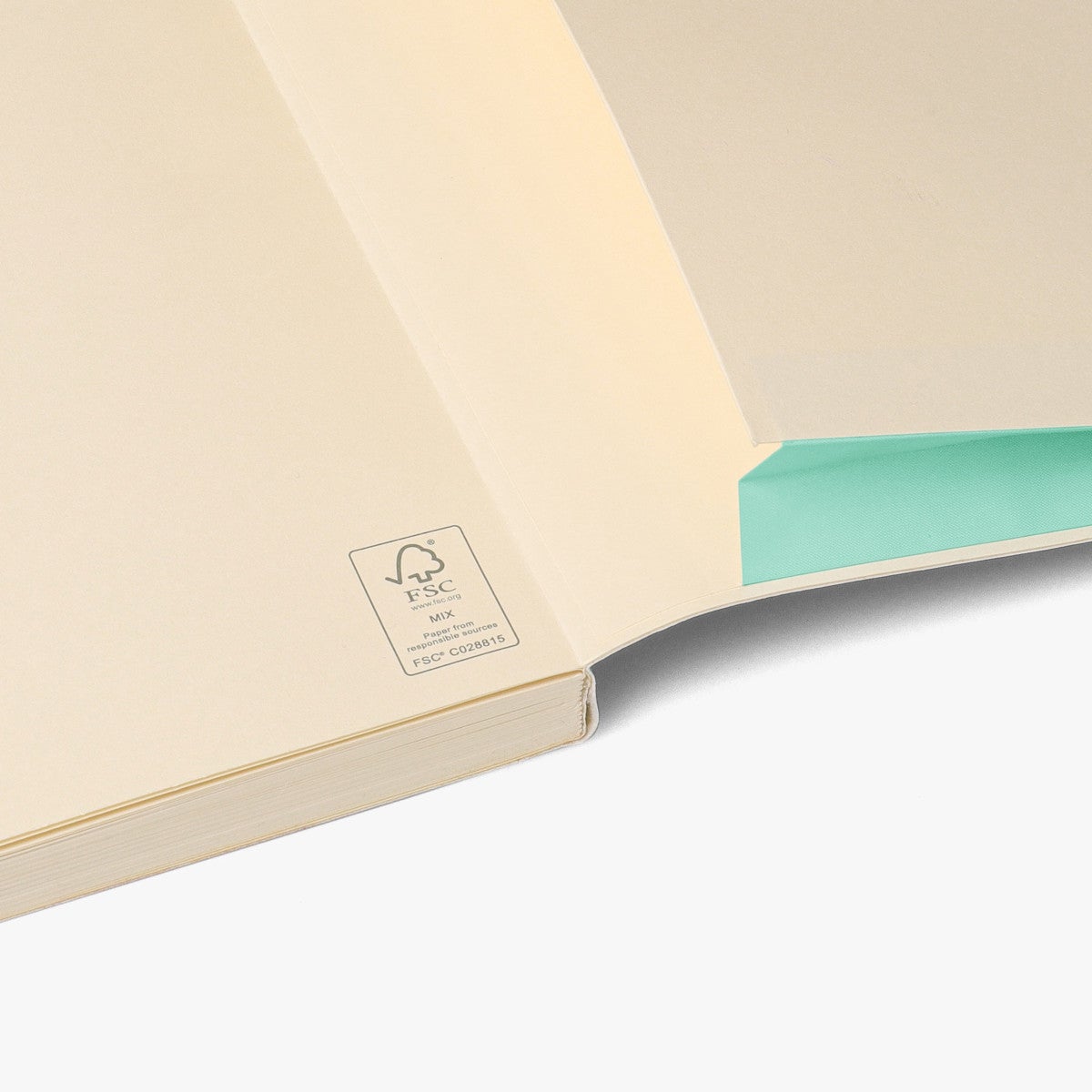 Notatbok Agenzio M Wave Sea Soft Linjert