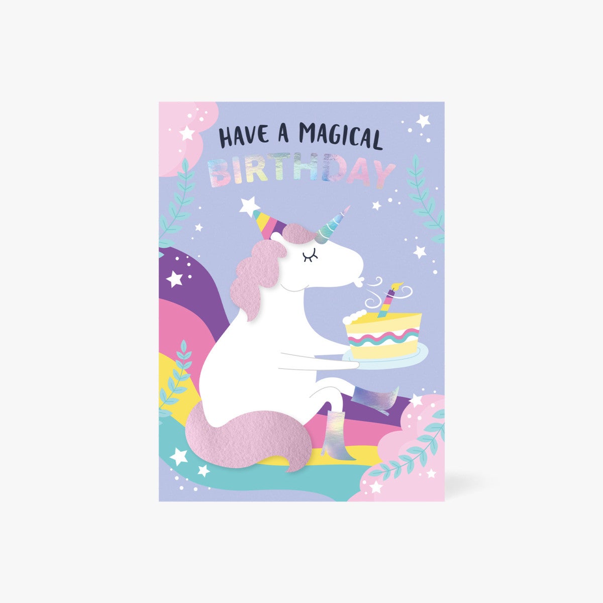 Kort Magical Birthday Unicorn