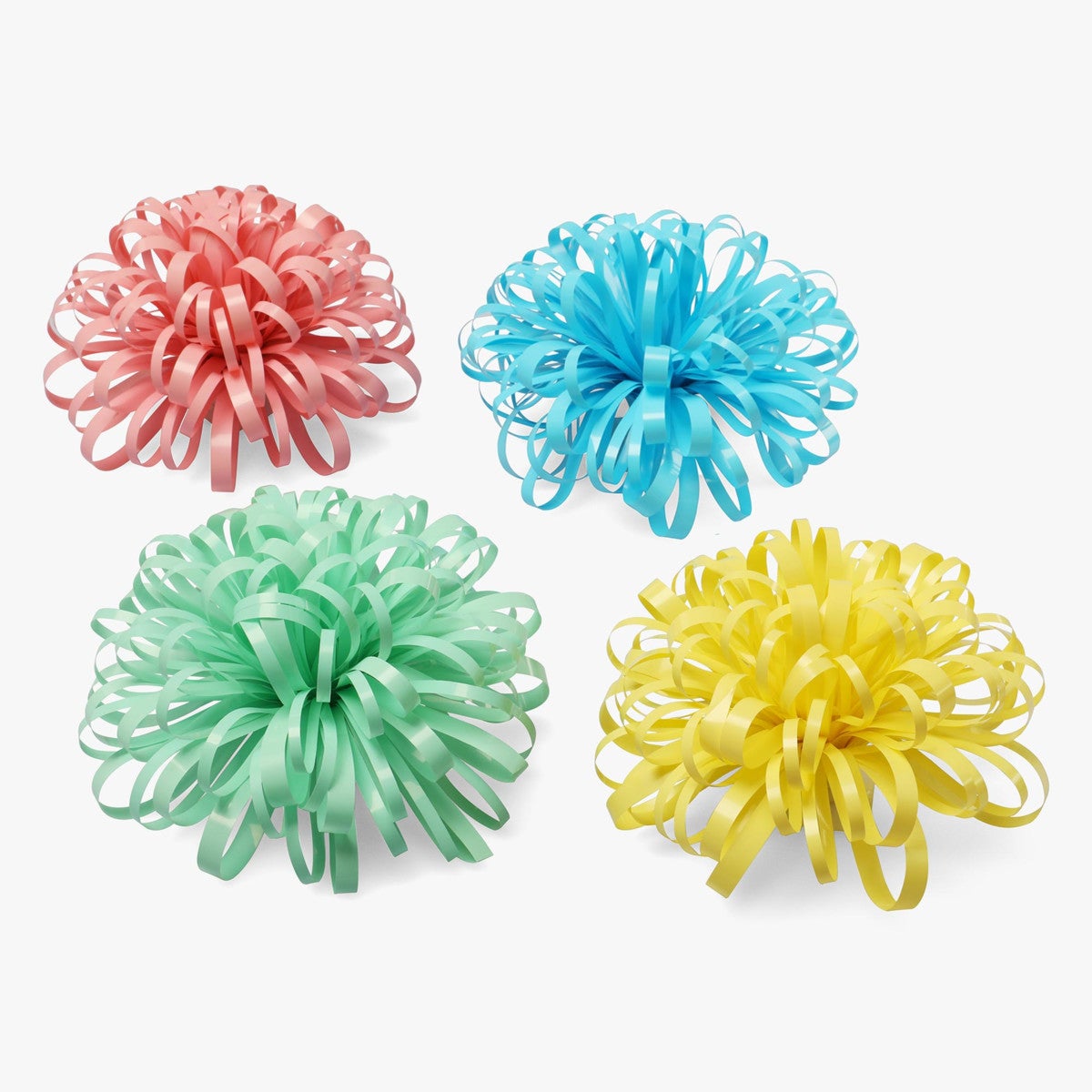 Rosetter Pastel Jellyfish 4pk