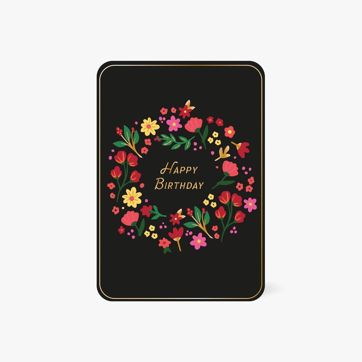 Kort Floral Wreath