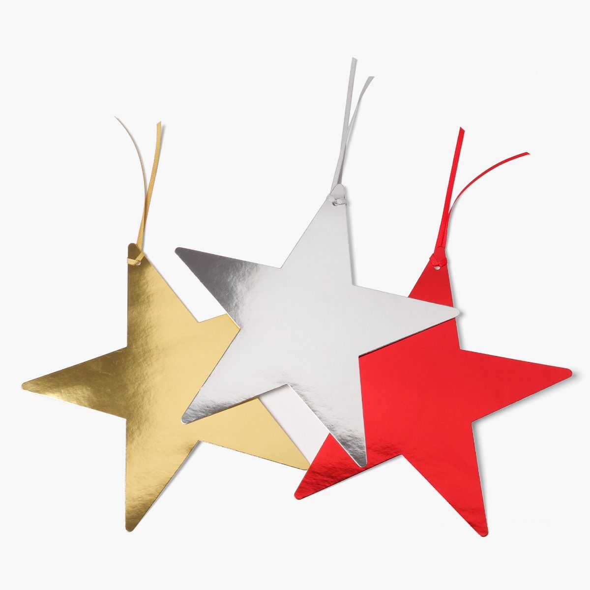 Gavemerkelapp Jumbo Star 3pk