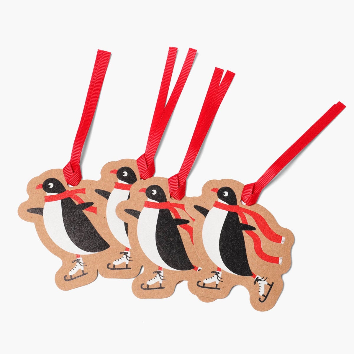 Gavemerkelapper Wrapped up Penguins 20pk