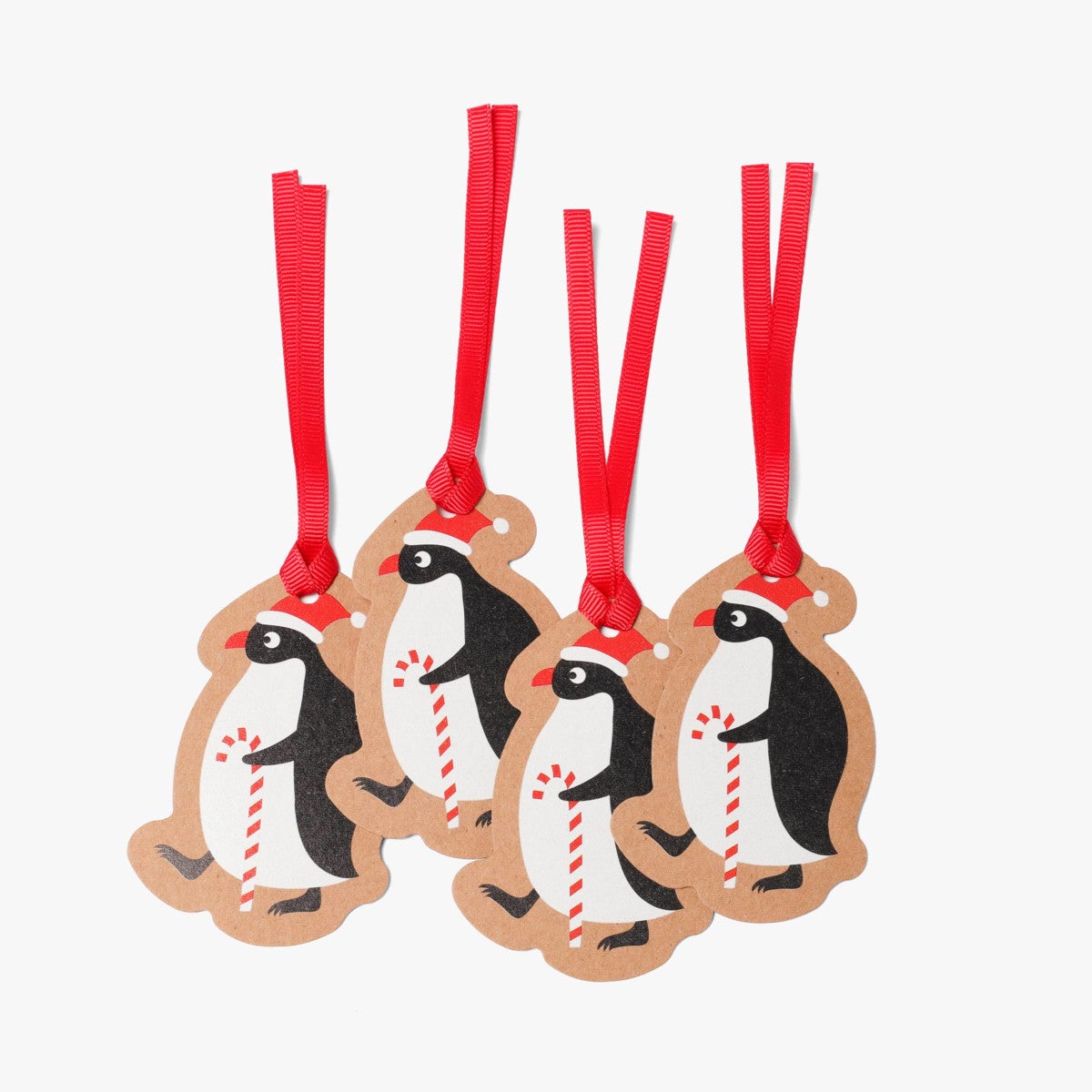 Gavemerkelapper Wrapped up Penguins 20pk